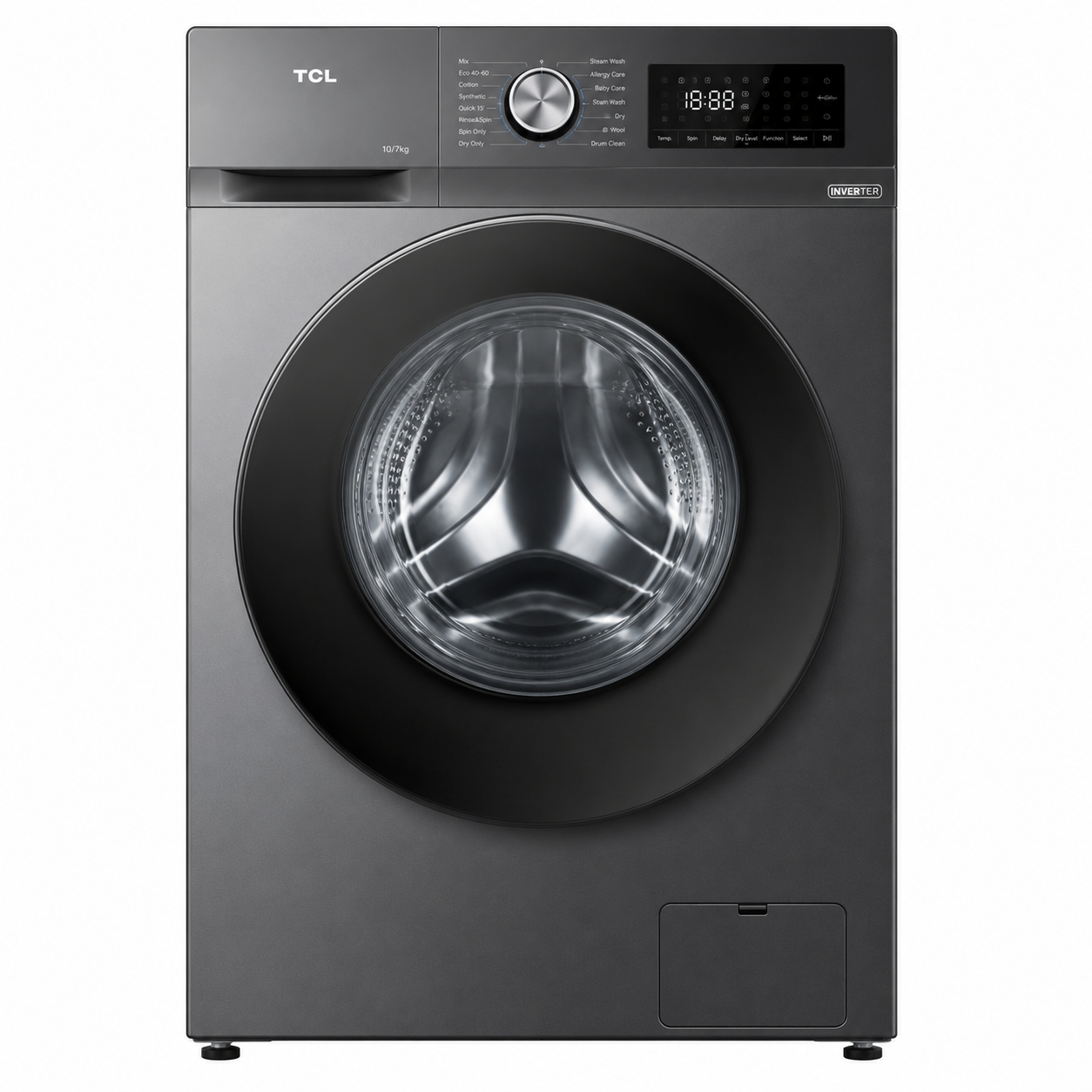 TCL C7110WDG 10kg Wash / 7kg Dry Front Loading Washer & Dryer
