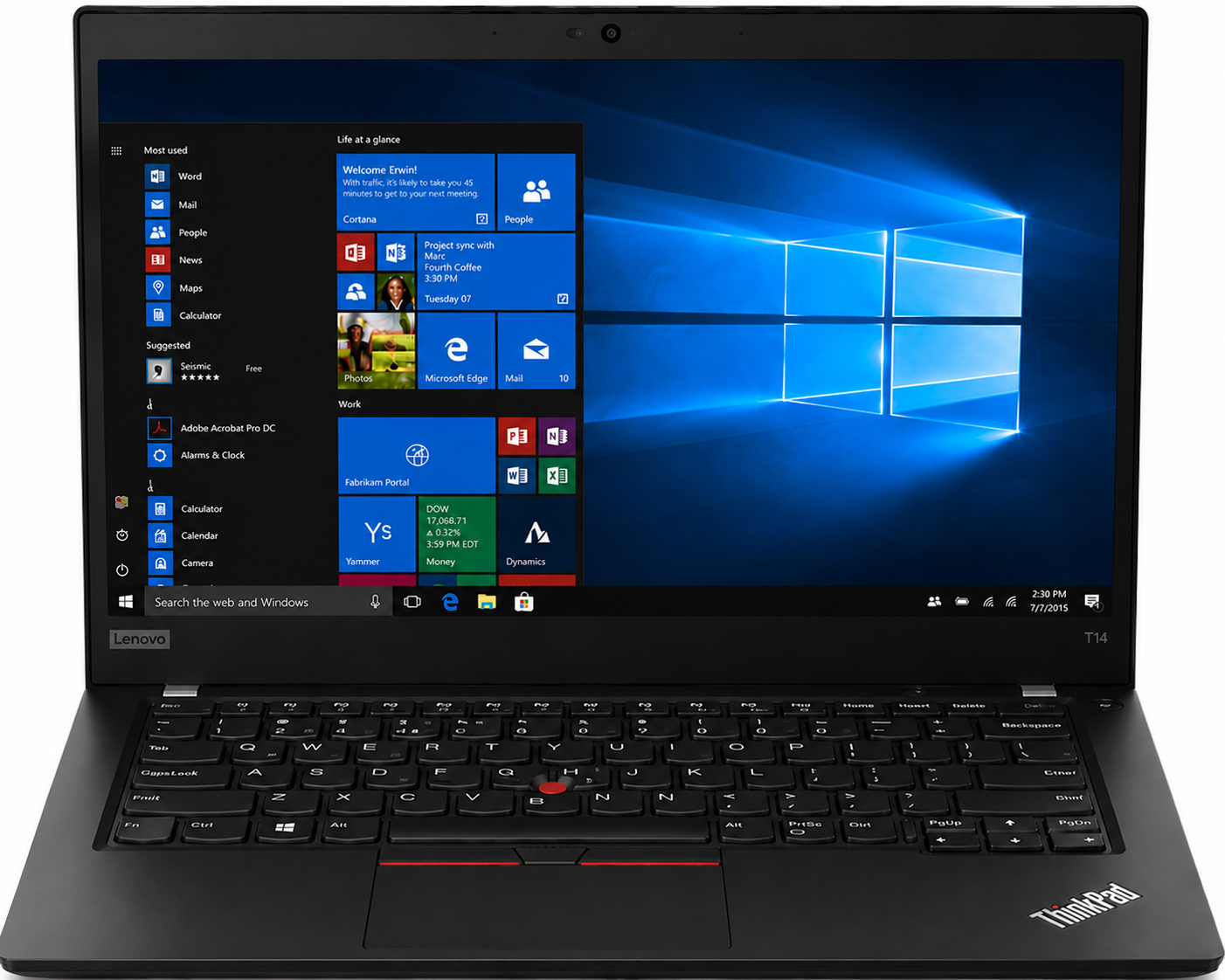 Lenovo ThinkPad T14 Gen 1 Core i7 16GB RAM 512GB SSD - New