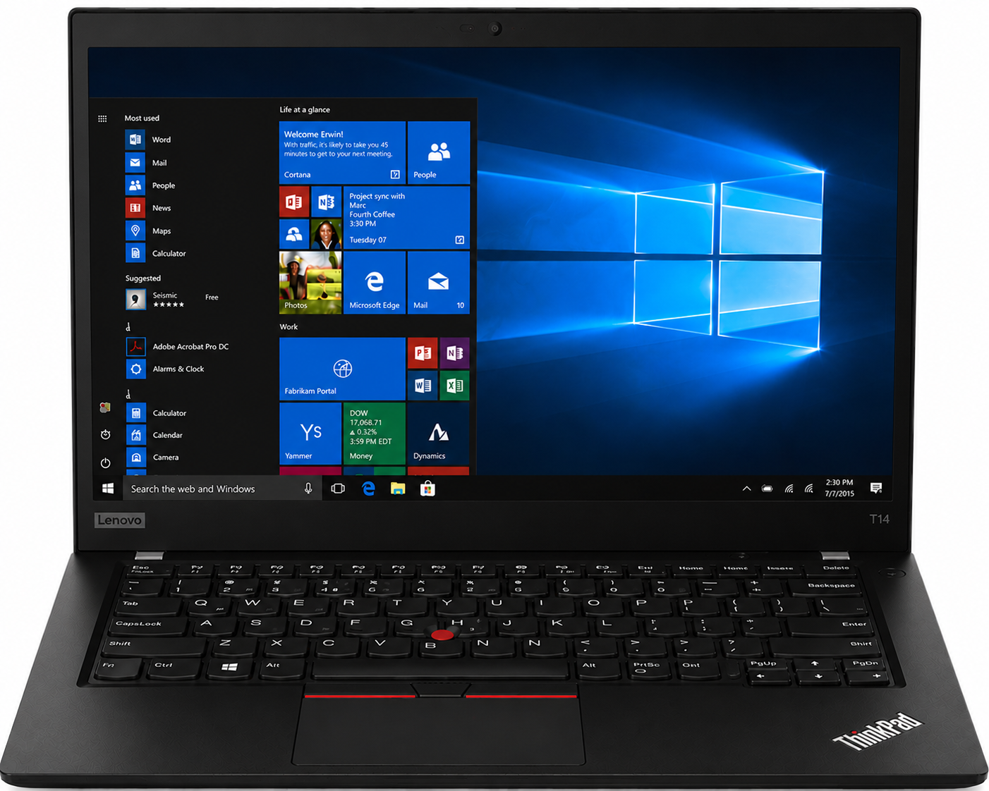 Lenovo ThinkPad T14 Gen 1 Core i7 32GB RAM 1TB SSD - Refurbished