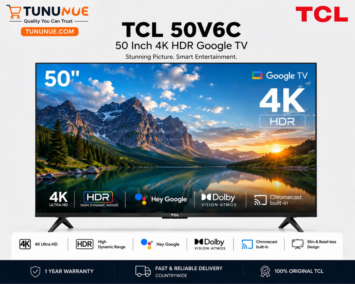 TCL 50V6C 50 Inch 4K HDR Google TV