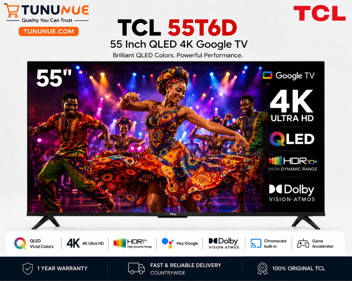TCL 55T6D 55 Inch QLED 4K Google TV
