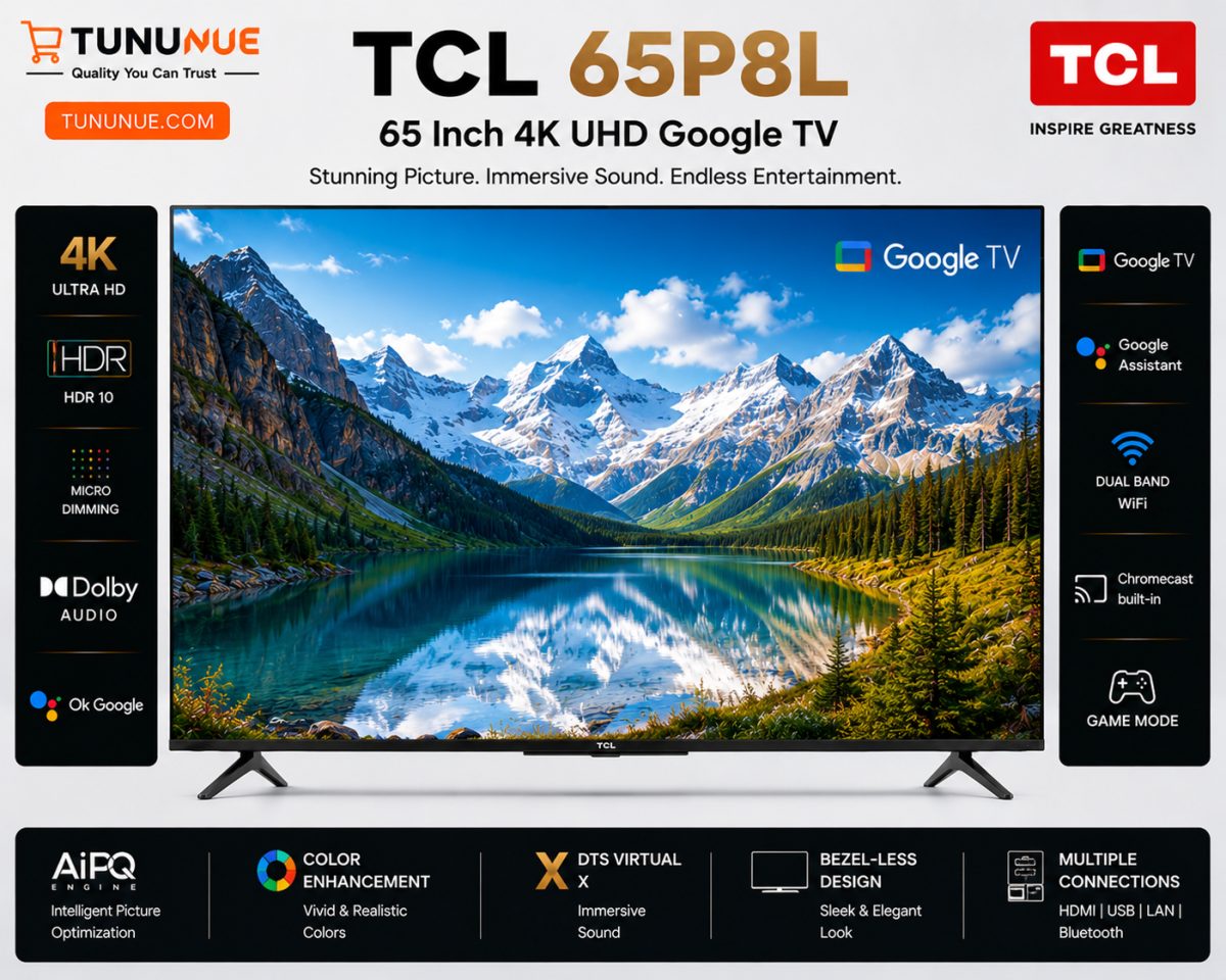 TCL 65P8L 65 Inch 4K UHD Google TV