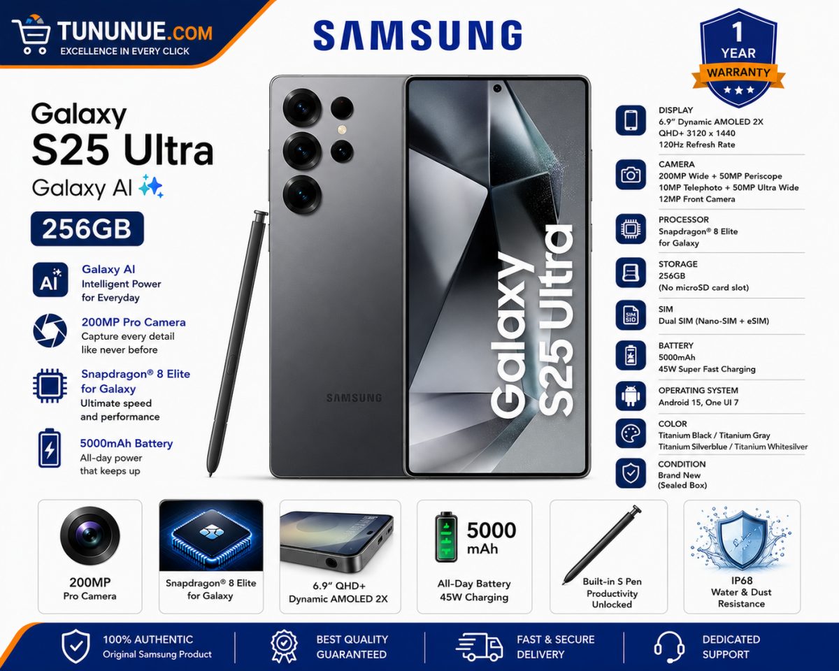 Samsung Galaxy S25 Ultra 256GB Brand New