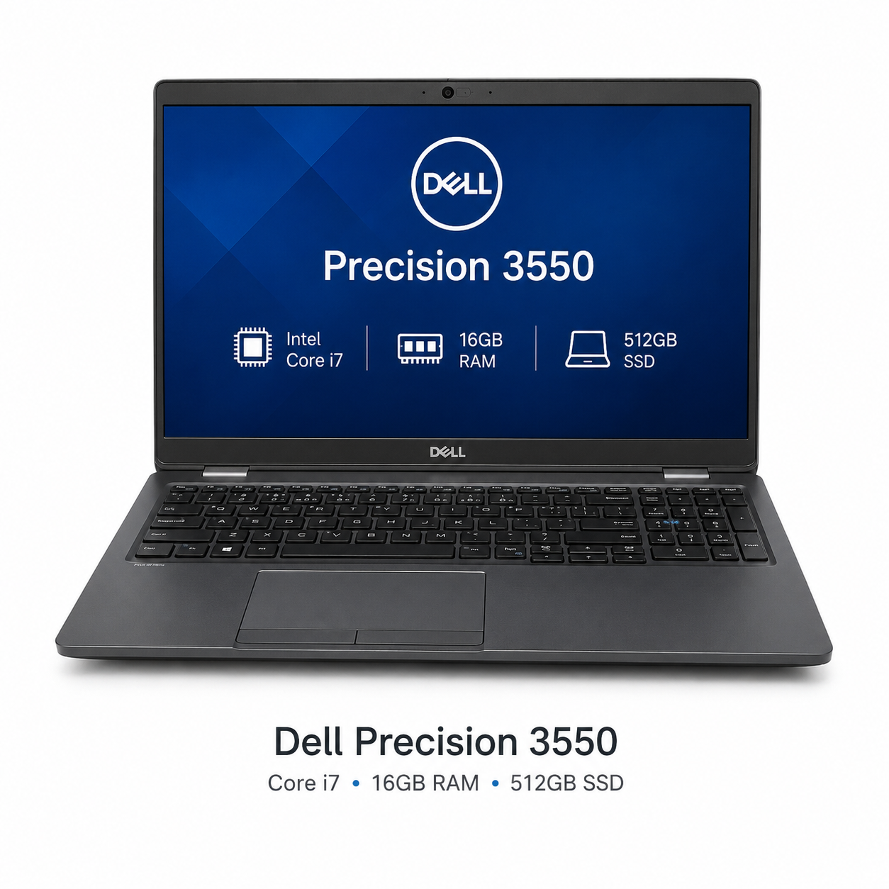 Dell Precision 3550 Core i7 10th Gen 16GB RAM 512GB SSD - Refurbished