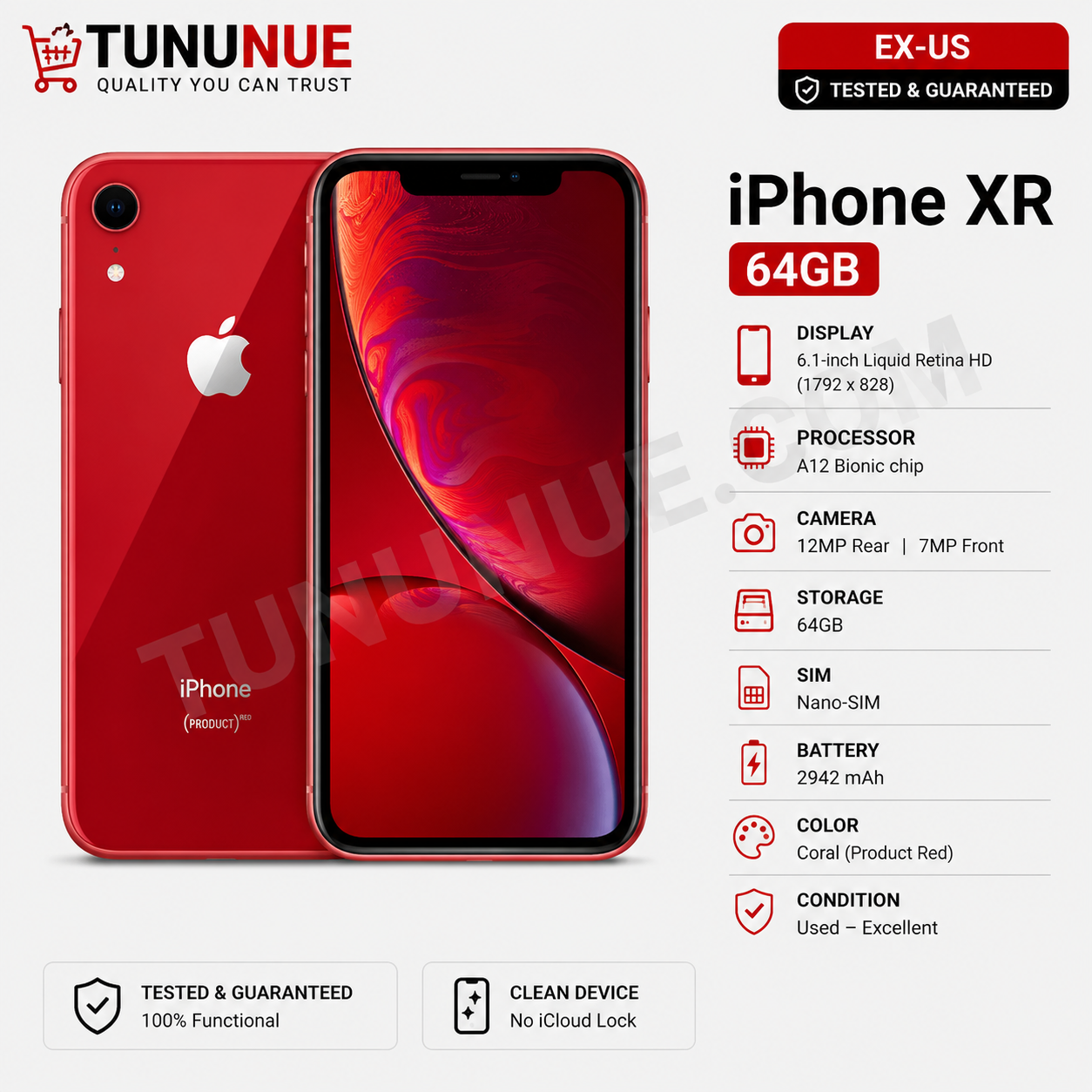 Apple iPhone XR 64GB EX-US