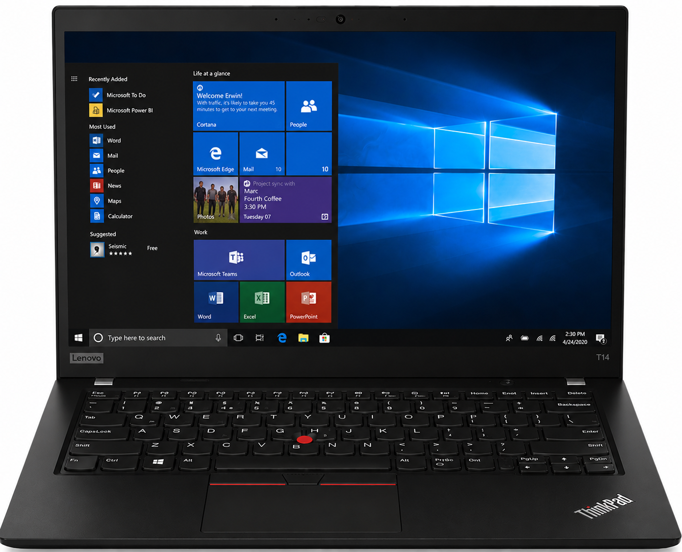 Lenovo ThinkPad T14 Gen 2 Core i7 16GB RAM 512GB SSD - New